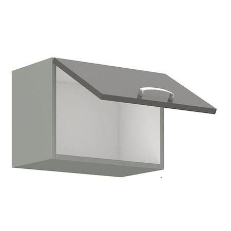 Skříňka na digestoř Grey 50 GU-36 1F kuchyňská skříňka odolná vůči páře vysoké teplotě a rozlité tekutině