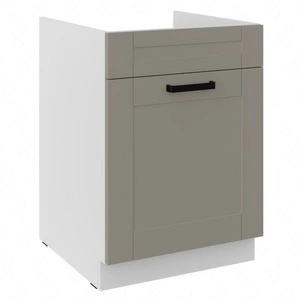 Kuchyňská dřezová skříňka se zásuvkou Ponza 60 ZL 1S BB skříňka odolná proti páře, rozlití a teplu