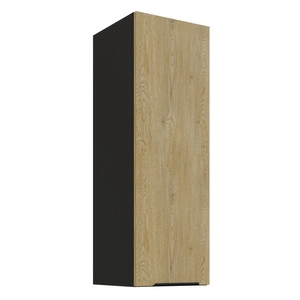 Kuchyňská nástěnná skříňka Crotone 30 G-90 1F s kovovou hranou úchytky odolná proti vlhkosti a poškození skříňky