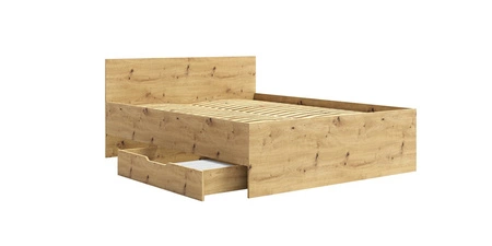 Ložnicový nábytek Maxione dub řemeslně elegantní a univerzální nábytek do ložnice vkusné úchytky kvalitní zpracování