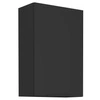 Kuchyňská nástěnná skříňka Black 60 G-90 1F kovová hrana rukojeti odolná proti vlhkosti a poškození skříňky
