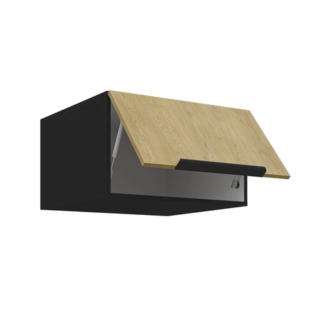 Crotone 60 NAGU-36 1F nástěnná skříňka s kovovou hranou úchytky odolná proti páře a teplu kuchyňská skříňka