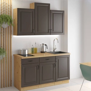 Sada kuchyňského nábytku Style 150 cm skříně vypadají skvěle v klasických i moderních skandinávských interiérech