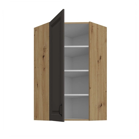 Závěsná rohová kuchyňská skříňka Style 60x60 GN-108 1F skříň odolná proti páře vysoké teplotě a rozlité kapalině