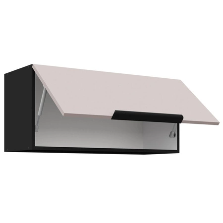 Kuchyňská nástěnná skříňka Tarraco 80 GU-36 1F s kovovou hranou úchytky odolná proti vlhkosti a poškození skříňky