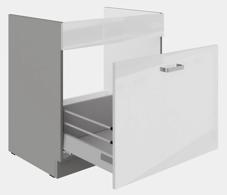 Kuchyňská skříňka pod dřez Bianka 80 ZL 1S BB skříňka odolná páře vysoké teplotě a rozlité tekutině