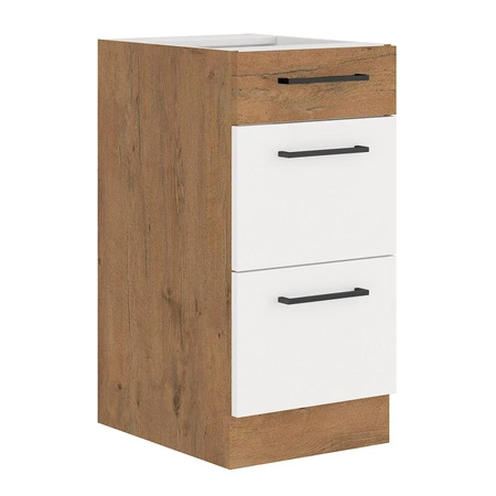 Sada kuchyňského nábytku Vento 240 cm skříňky vypadají skvěle v klasických i moderních interiérech