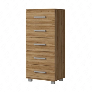 Komoda Maximus 50 cm dub catania moderní designový nábytek Hrana komody je opatřena speciální dýhou ABS