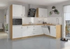Sada rohového kuchyňského nábytku Scandi 285x170 cm ideální pro interiéry ve skandinávském klasickém i moderním stylu