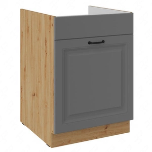 Kuchyňská dřezová skříňka se zásuvkou Kea 60 ZL 1S BB skříňka odolná vůči páře, teplu a rozlitým tekutinám