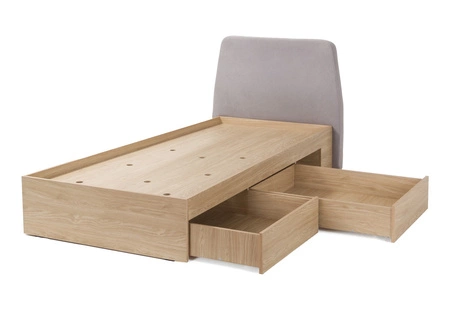 Sada nábytku Olivio eukalyptus / dub baltický dune ideální do pokoje pro mladé v módním stylu