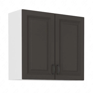 Závěsná kuchyňská skříňka Silver 80 G-72 2F skříň odolná proti páře vysoké teplotě a rozlité kapalině