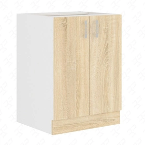 Kuchyňská stojanová skříň s policí Sold 60 D 2F BB skříňka odolná proti páře vysoké teplotě a rozlité tekutině