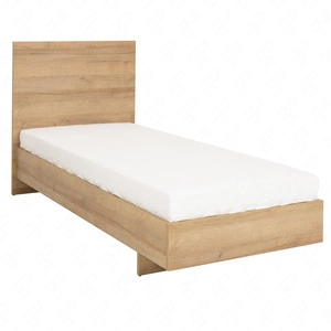 Postel Noma 90x200 cm dub riviera v moderním stylu ideální do pokoje pro mladé nebo malé ložnice