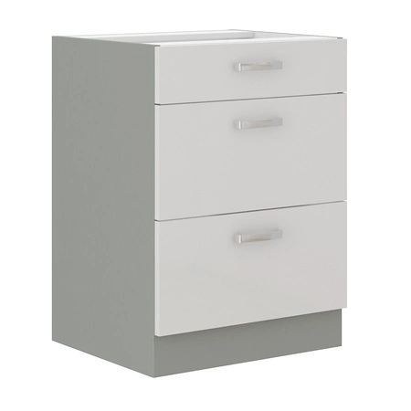 Sada kuchyňského nábytku Bianka 350 cm lesklé přední strany ideální pro moderní skandinávské i klasické interiéry