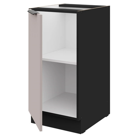 Brianza / Tarraco 260 cm sada kuchyňského nábytku kovové hrany úchytek skříňky vypadají skvěle v moderních interiérech