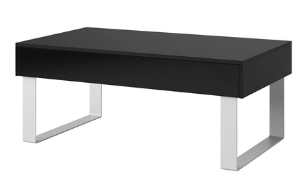 Nábytková sestava Apulia XXII černý lesk extrémně stylová nástěnná skříňka do obývacího pokoje jednoduché jednotky hodící se do každého interiéru