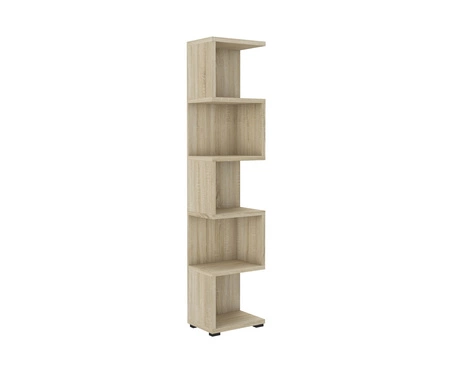 Knihovna Even 42 cm světlý dub sonoma ideální knihovna do kanceláře, pracovny nebo pokoje teenagera