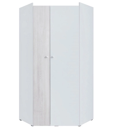 Sestava nábytku Arona bílá / dub wilton bílá / šedá funkční nábytek do pokoje pro mládež