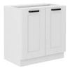 Podlahová kuchyňská skříňka s policí Livio 80 D 2F BB skříňka odolná proti páře, teplu a rozlitým tekutinám