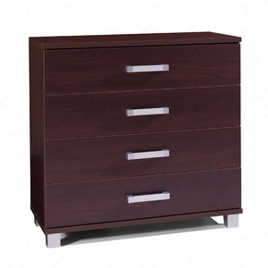 Zásuvková komoda Maximus 90 cm kaštan wenge modernistický design komoda zásuvky na válečkových pojezdech