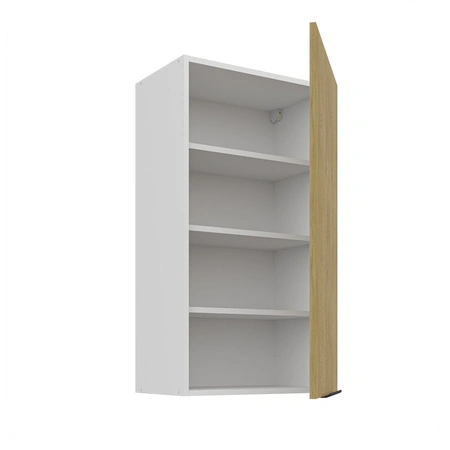 Kuchyňská nástěnná skříňka Cremona 50 G-90 1F kovová hrana úchytky skříňka odolná proti vlhkosti a poškození